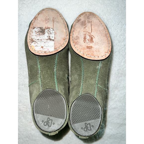 Donald J Pliner green Sport Suede Ankle Boot - BELLE-23 - size 7.5 - E7 - Picture 6 of 6